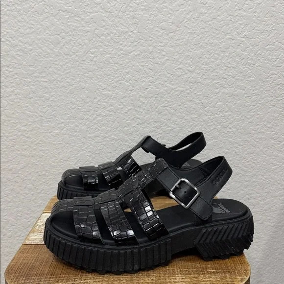 Sorel Ona Streetworks Leather Fisherman Sandals Size 9 NEW - Picture 5 of 9